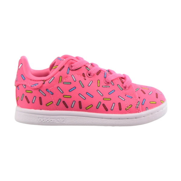 Adidas The Simpsons x Stan Smith 'Donut Sprinkles' Toddler Shoes Semi Solar Pink