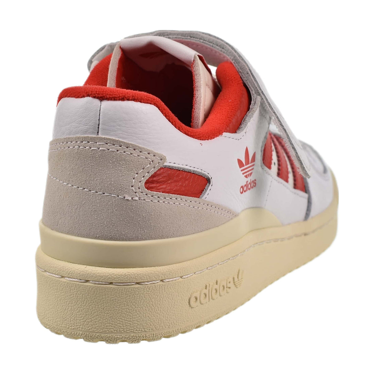 Adidas Forum 84 Low Men's Shoes Cloud White-Vivid Red S21-Cream White