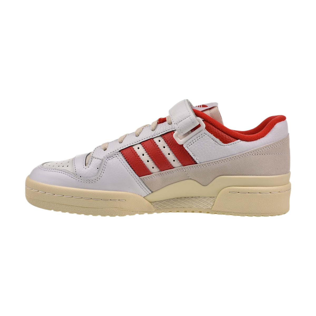 Adidas Forum 84 Low Men's Shoes Cloud White-Vivid Red S21-Cream White