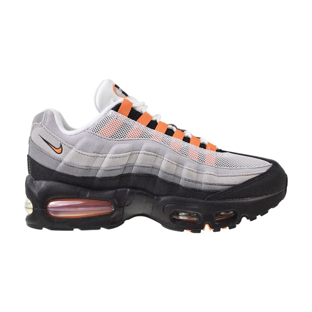 Nike Air Max 95 (GS) Big Kids' Shoes Black/Bright Mandarin  hf7054-006