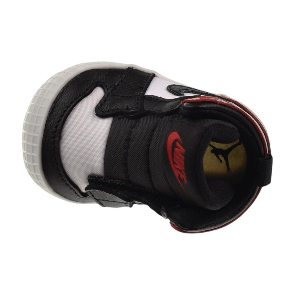 Jordan 1 Crib Bootie Crib Baby Shoes Black/Varsity Red hj9289-061