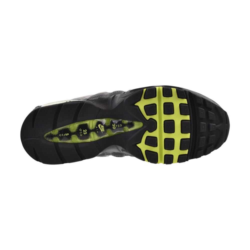 Nike Max 95 Big Bubble Men's Shoes Black/Neon Yellow hm4740-001