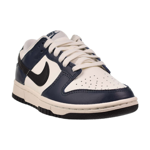 Nike Dunk Low Women's Shoes White-Armory Navy