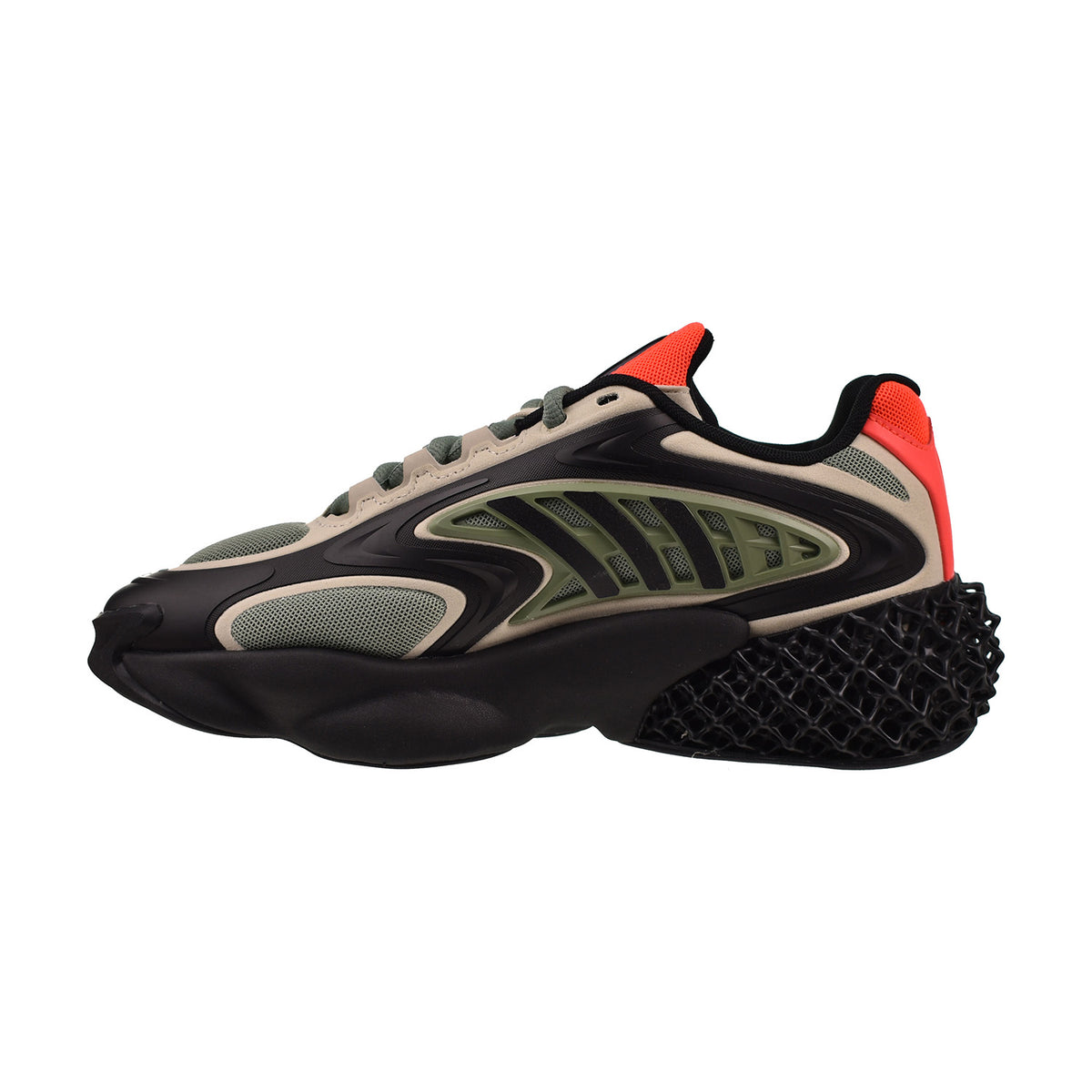 Adidas 4D Krazed Men's Shoes Green-Black-Orange