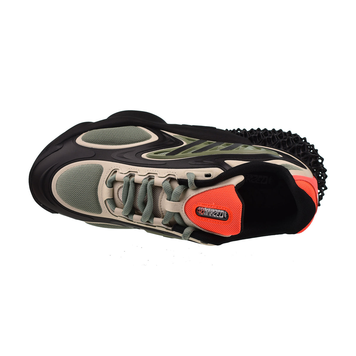 Adidas 4D Krazed Men's Shoes Green-Black-Orange