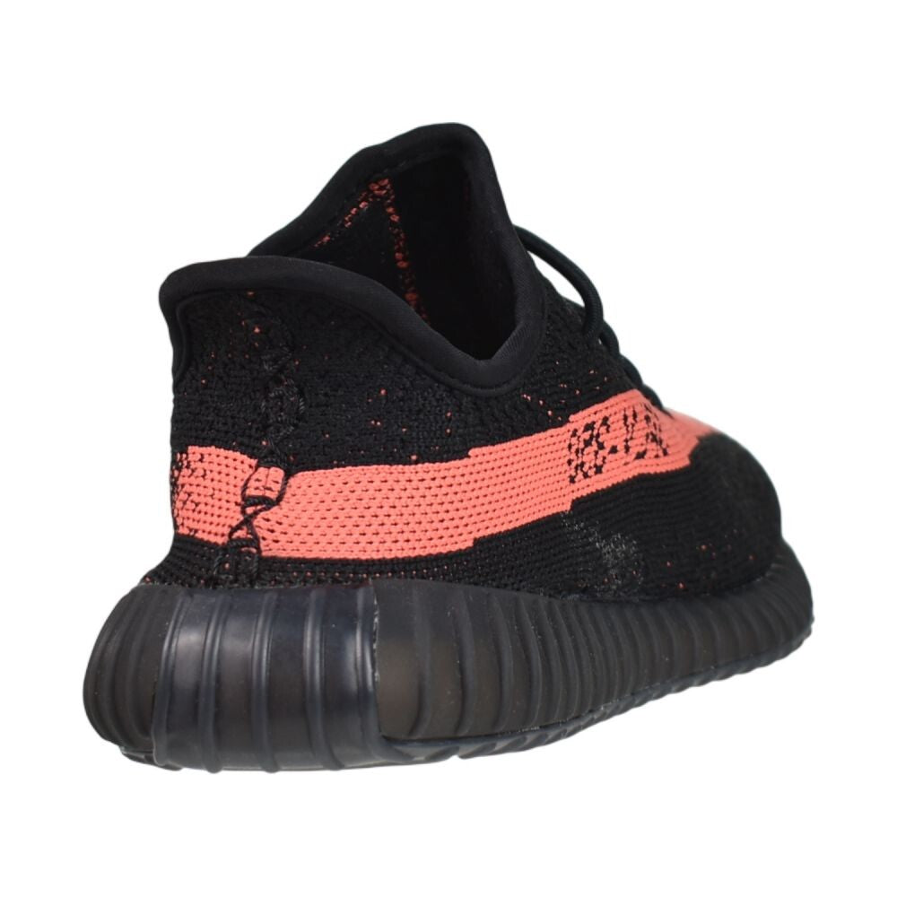 Adidas Yeezy Boost 350 V2 Kids Little Kids' Shoes Black/Red hp6591