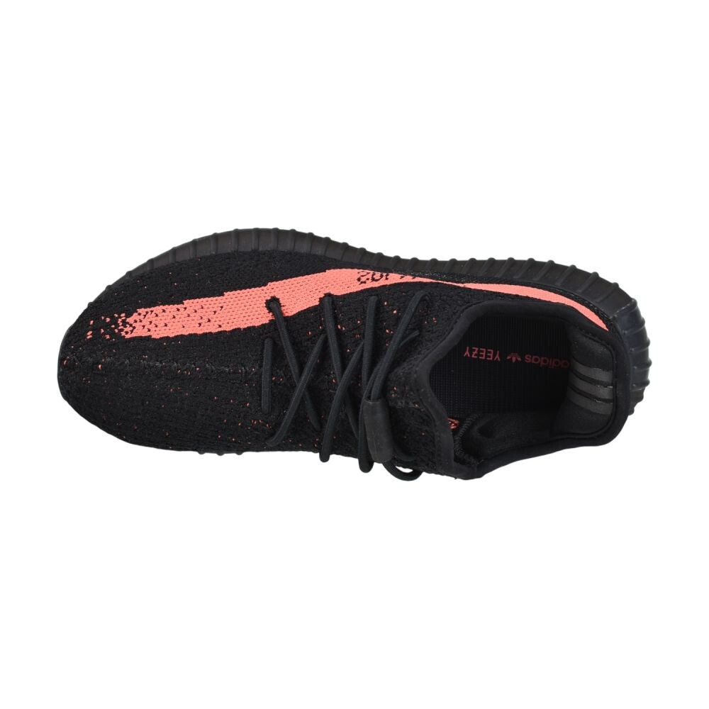 Adidas Yeezy Boost 350 V2 Kids Little Kids' Shoes Black/Red hp6591