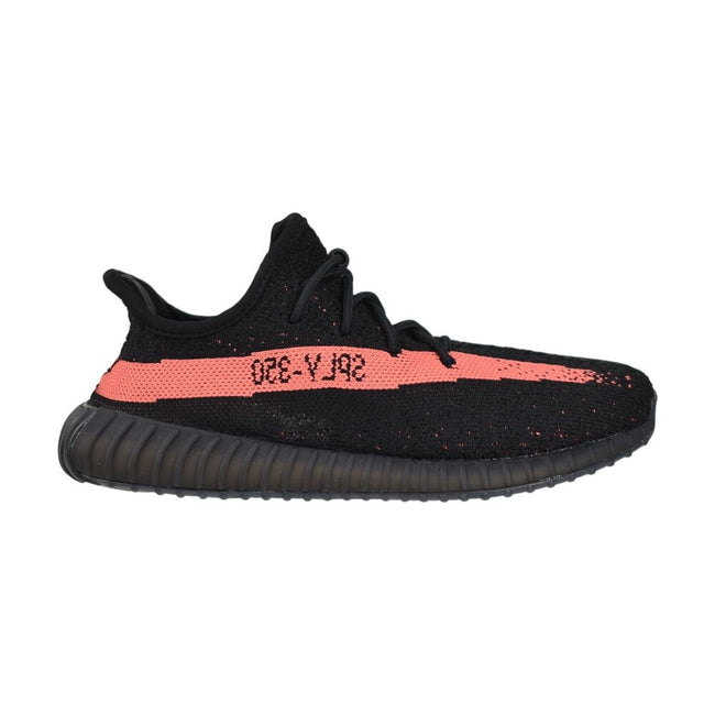 Adidas Yeezy Boost 350 V2 Kids Little Kids' Shoes Black/Red hp6591