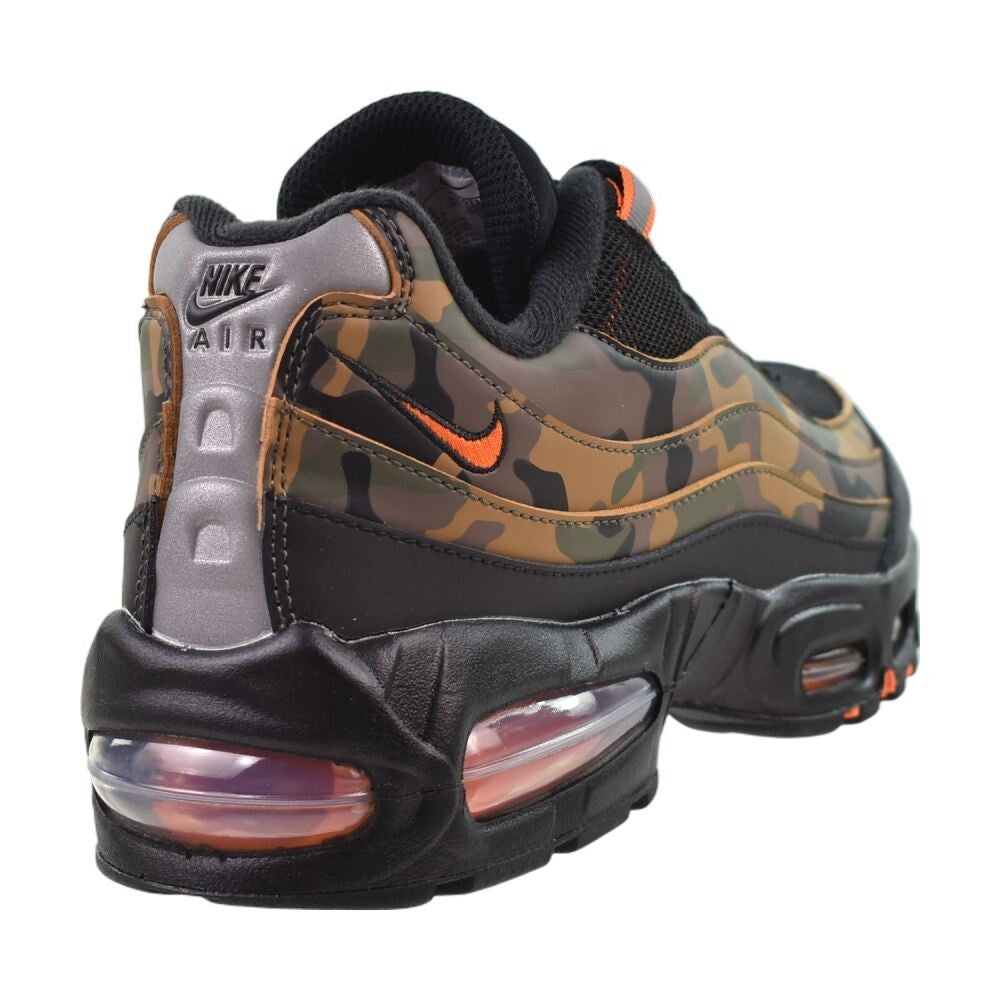 Nike Air Max 95 OG QS "Camo" Men's Shoes Black/Safety Orange hq1973-001