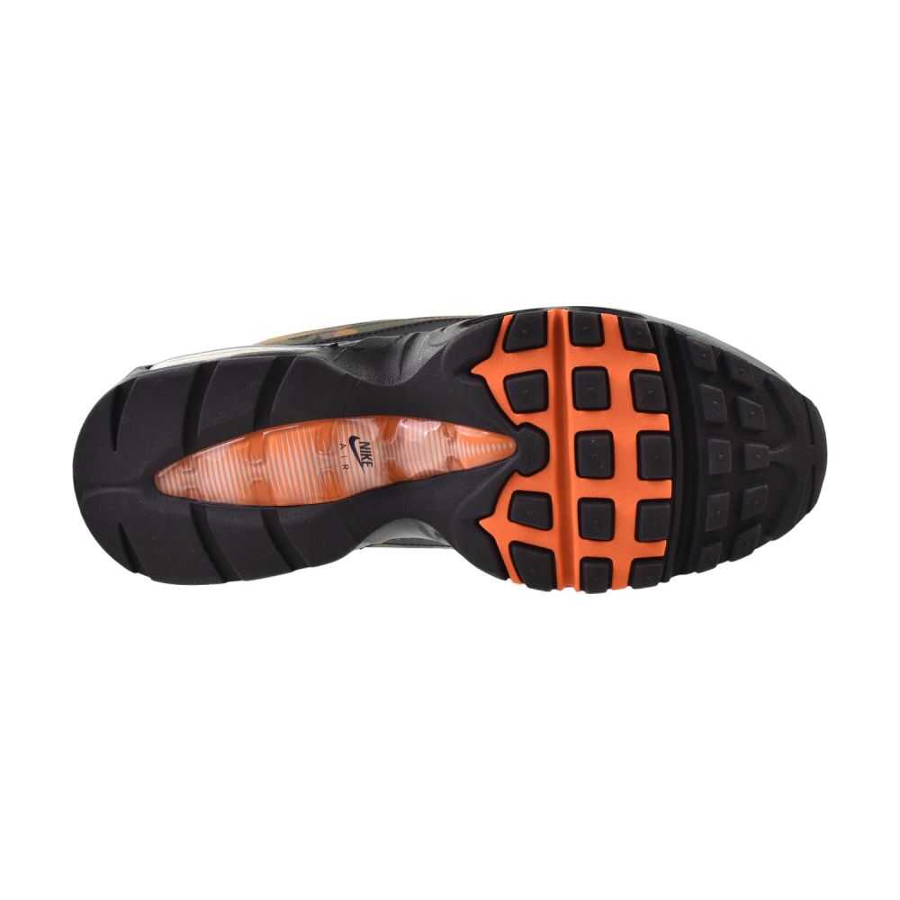 Nike Air Max 95 OG QS "Camo" Men's Shoes Black/Safety Orange hq1973-001