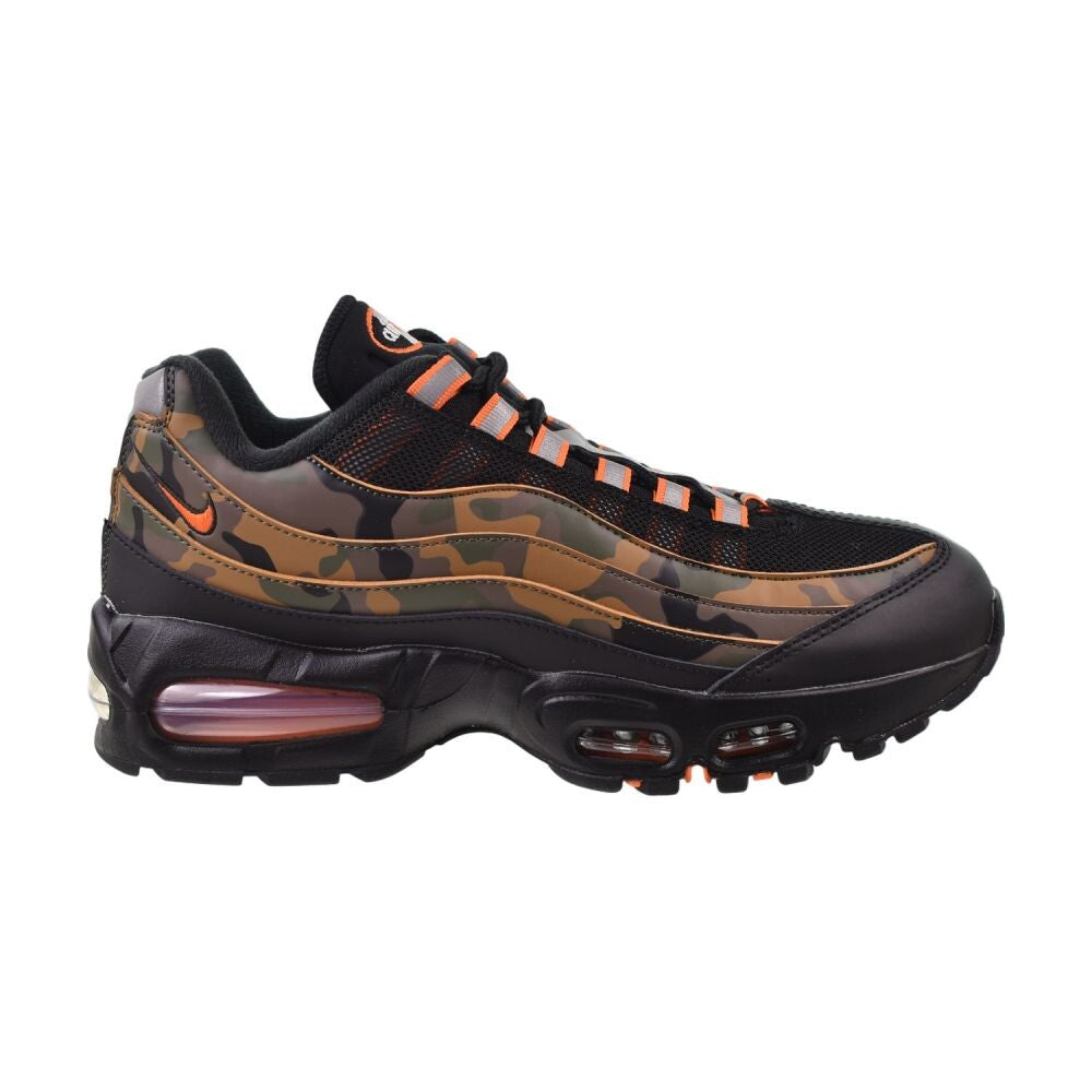 Nike Air Max 95 OG QS "Camo" Men's Shoes Black/Safety Orange hq1973-001