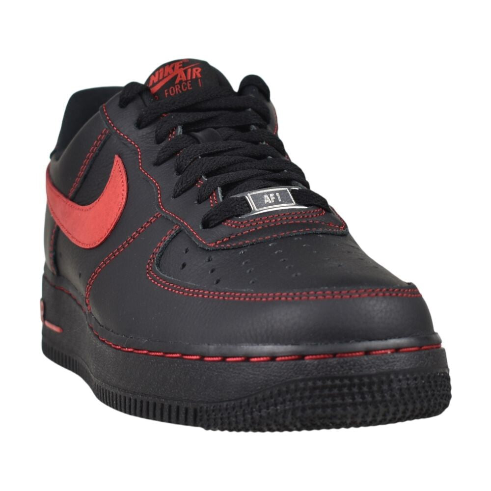 Nike Air Force 1 '07 LV8 Men's Shoes Black/University Red-Black hq2037-005