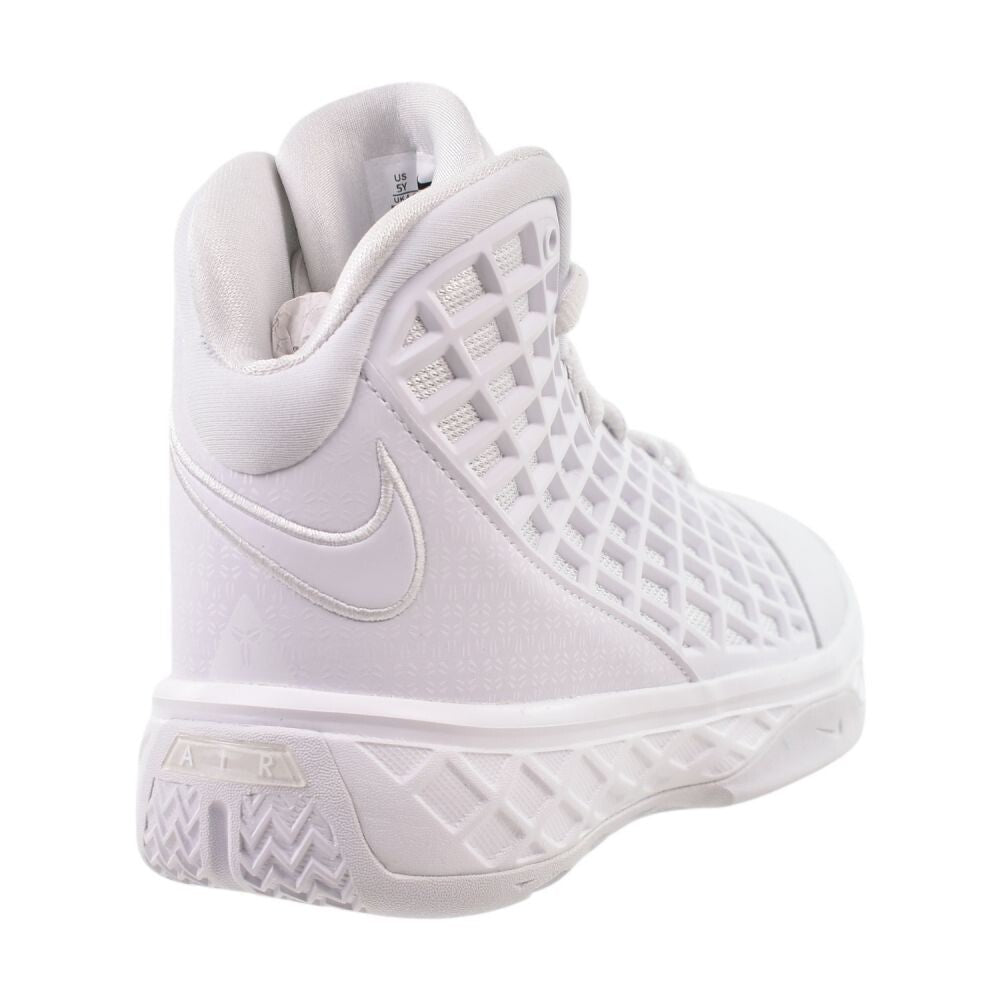 Nike Kobe III (GS) "Halo" Big Kid's Shoes White/White/White hq2304-100