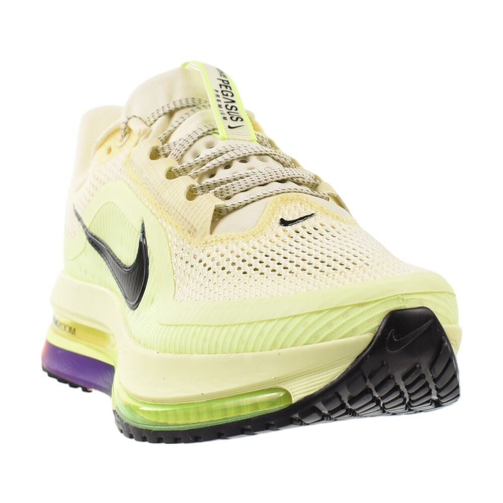 Nike Pegasus Premium Men's Shoes Alabaster/Black-Barely Volt hq2592-701