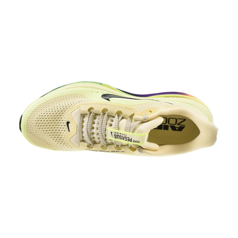 Nike Pegasus Premium Men's Shoes Alabaster/Black-Barely Volt hq2592-701