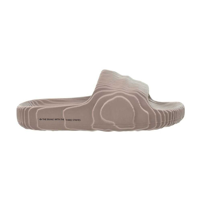 Adidas Adilette 22 Men's Slides Light Brown/Light Brown/Black hq4670