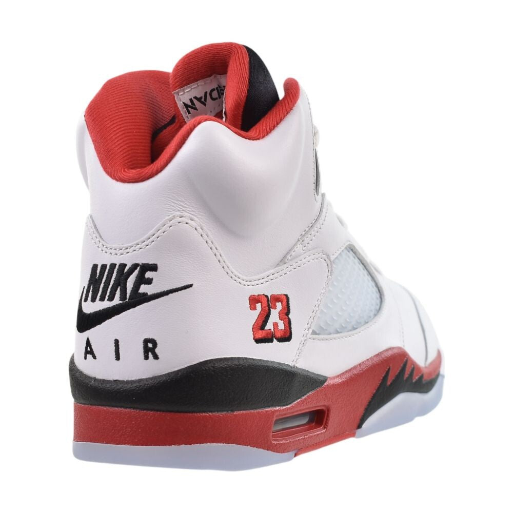Air Jordan 5 Retro OG "Fire Red" Men's Shoes White/Fire Red hq7978-101