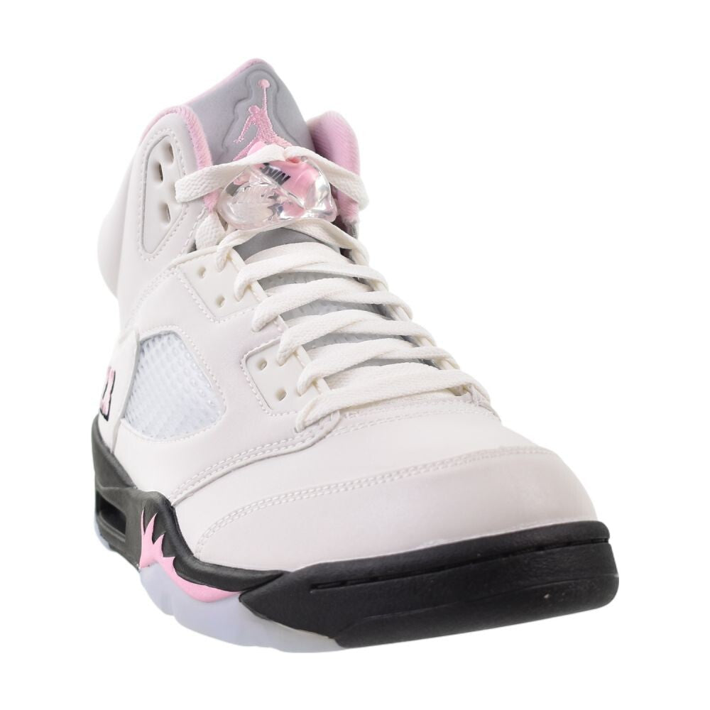 Air Jordan 5 Retro OG Men's Shoes White/Medium Soft Pink/Black hq7978-102