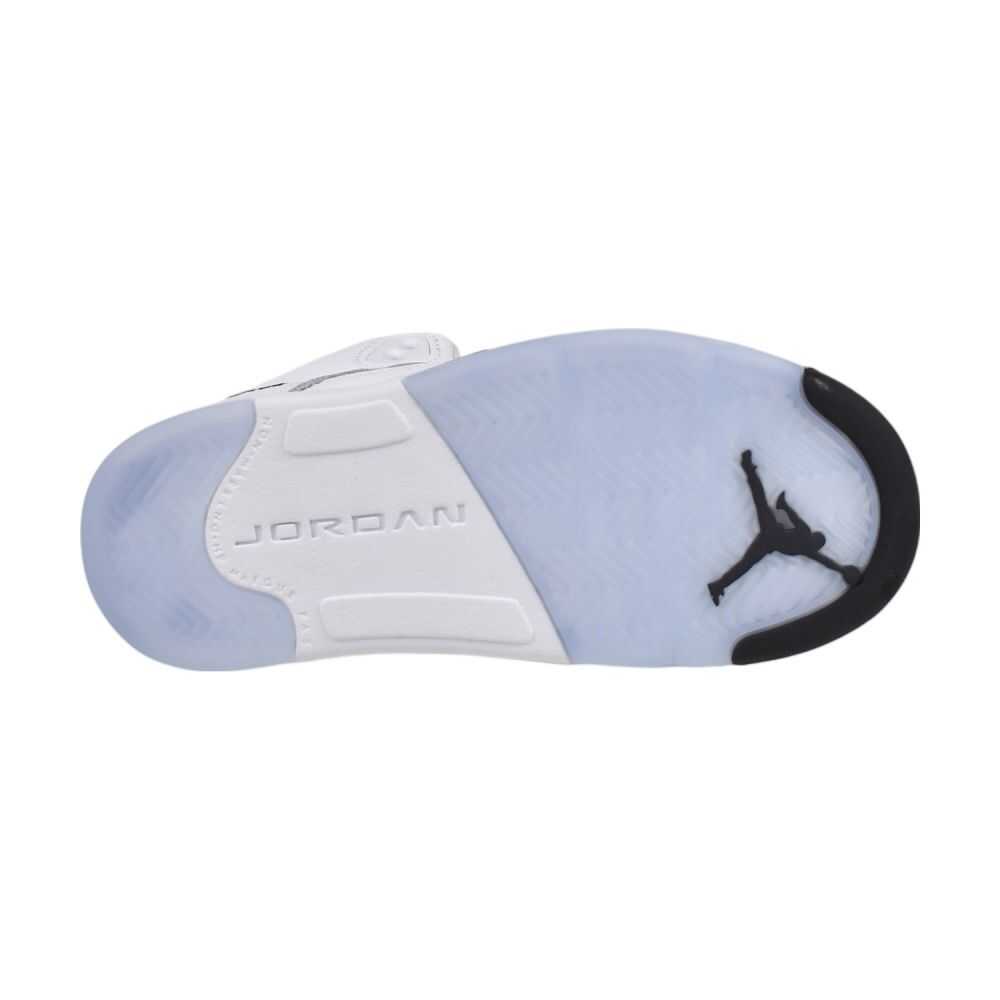 Jordan 5 Retro OG (PS) Little Kids' Shoes White/Black-Silver hq7979-103