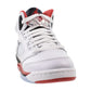 Jordan 5 Retro OG (GS) Big Kids' Shoes White/Fire Red-Black hq7980-101