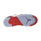 Jordan 5 Retro OG (GS) Big Kids' Shoes White/Fire Red-Black hq7980-101