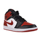 Jordan 1 Mid SE Men's Shoes Black/Varsity Red-White hv4091-006