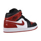 Jordan 1 Mid SE Men's Shoes Black/Varsity Red-White hv4091-006