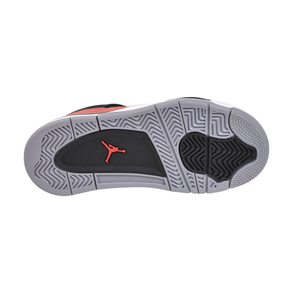 Jordan 4 Retro (PS) Little Kids' Shoes Fire Red/White-Black hv4381-600