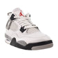 Air Jordan 4 Retro OG (GS) "White Cement" Big Kids' Shoes Fire Red ib4171-100