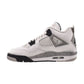 Air Jordan 4 Retro OG (GS) "White Cement" Big Kids' Shoes Fire Red ib4171-100