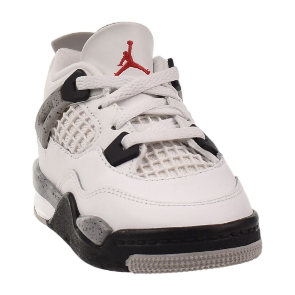 Jordan 4 Retro OG (TD) "White Cement" Toddlers' Shoes White/Red ib4387-100