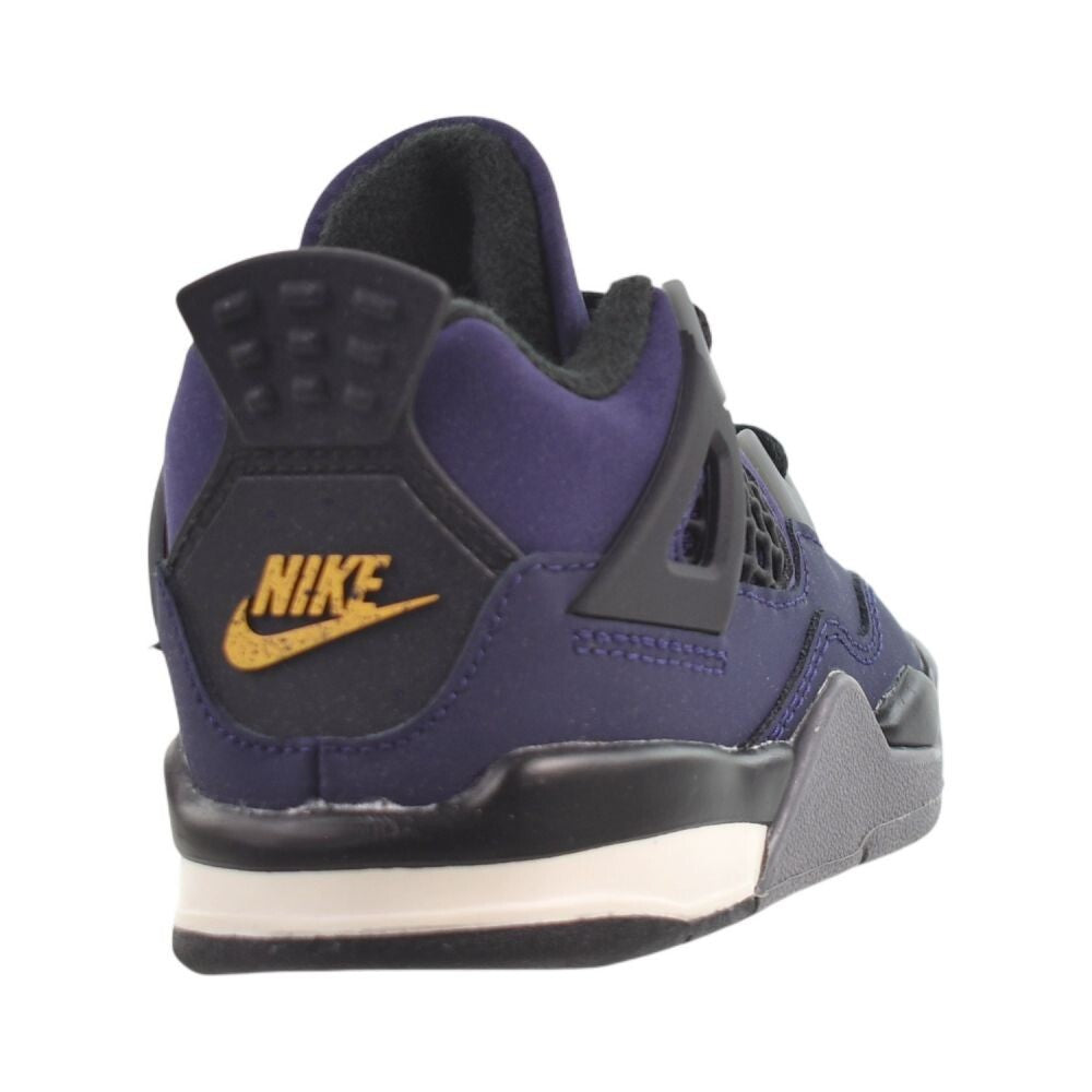 Jordan 4 Retro OG (TD) "Lakers" Toddlers' Shoes Imperial Purple ib4387-500