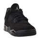 Jordan 4 Retro "Black Cat" Little Kids' Shoes Black-Graphite ib4388-010