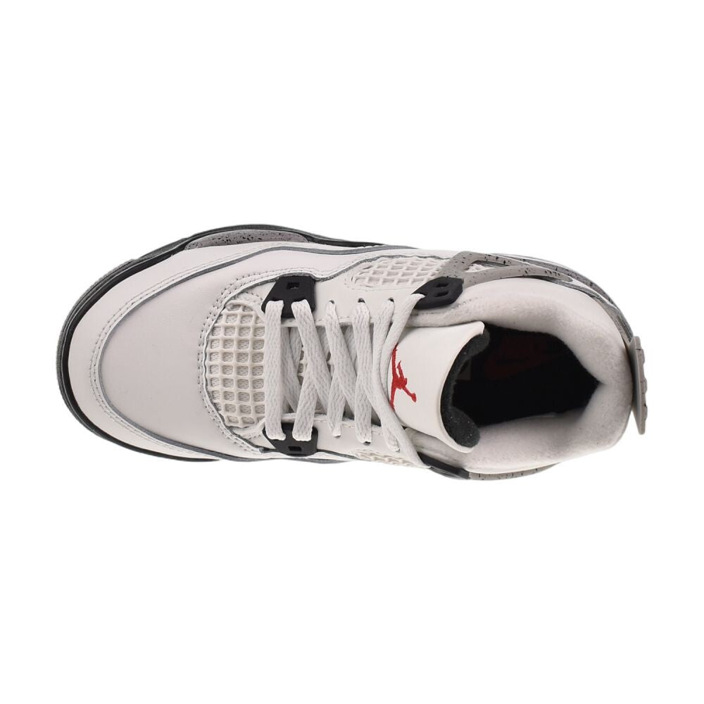 Jordan 4 Retro OG (PS) "White Cement" Little Kids' Shoes White ib4388-100