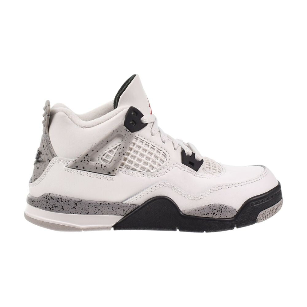 Jordan 4 Retro OG (PS) "White Cement" Little Kids' Shoes White ib4388-100