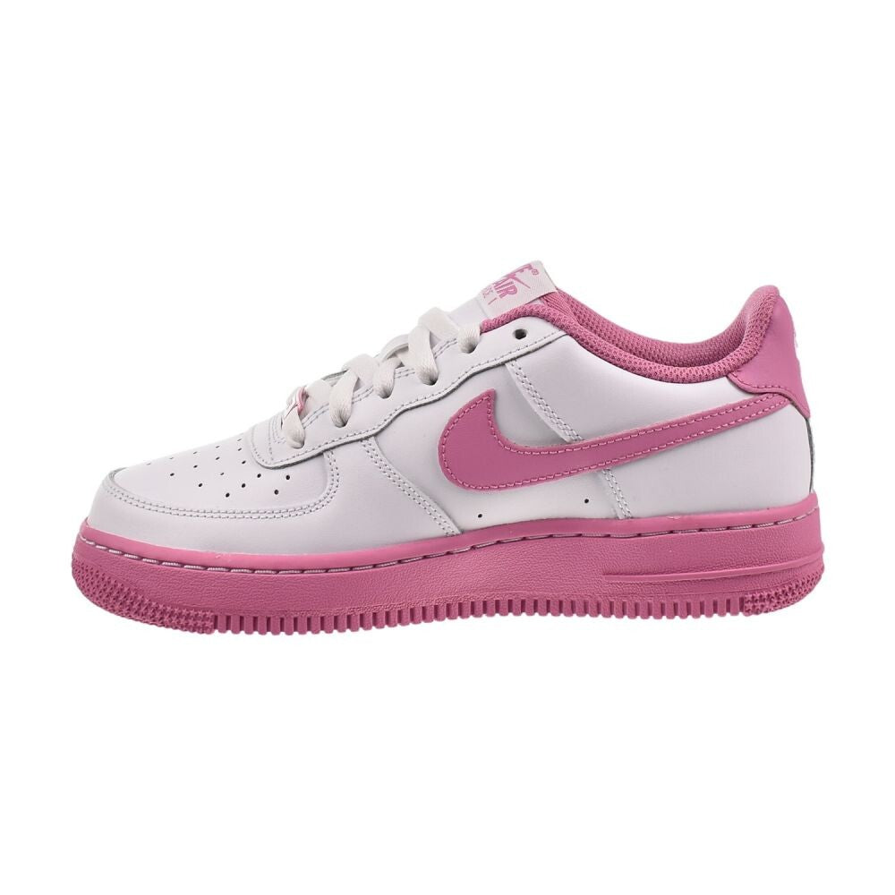 Nike Air Force 1 BG (GS) Big Kids' Shoes White/Magic Flamingo ib4411-100