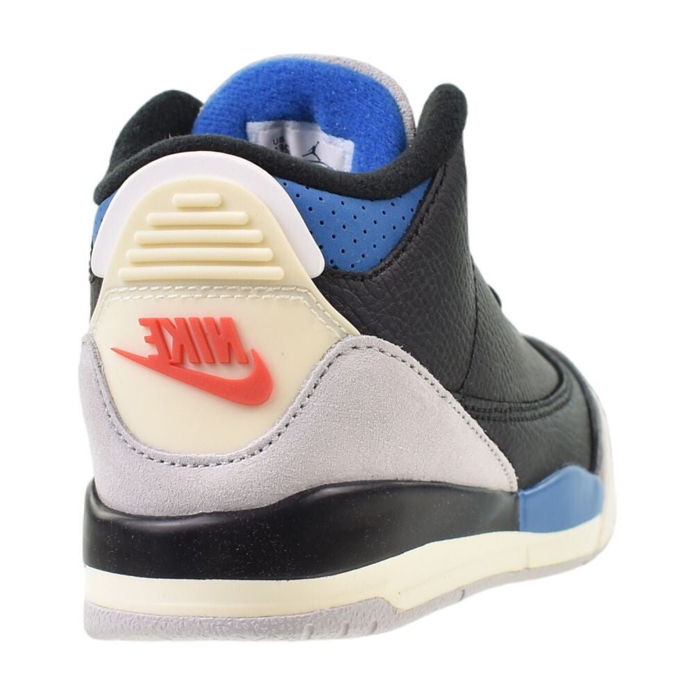 Jordan 3 Retro OG (PS) "Rare Air" Little Kids' Shoes Black/Red ib8969-004
