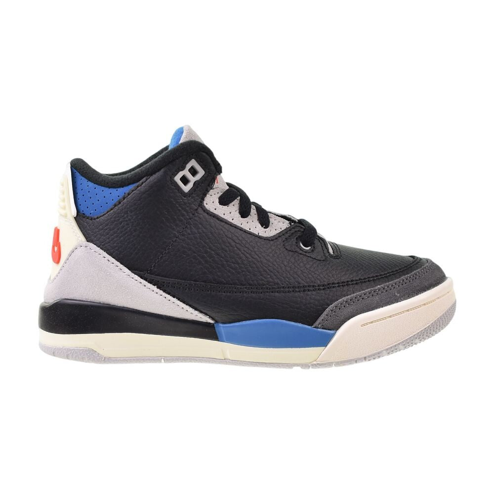 Jordan 3 Retro OG (PS) "Rare Air" Little Kids' Shoes Black/Red ib8969-004