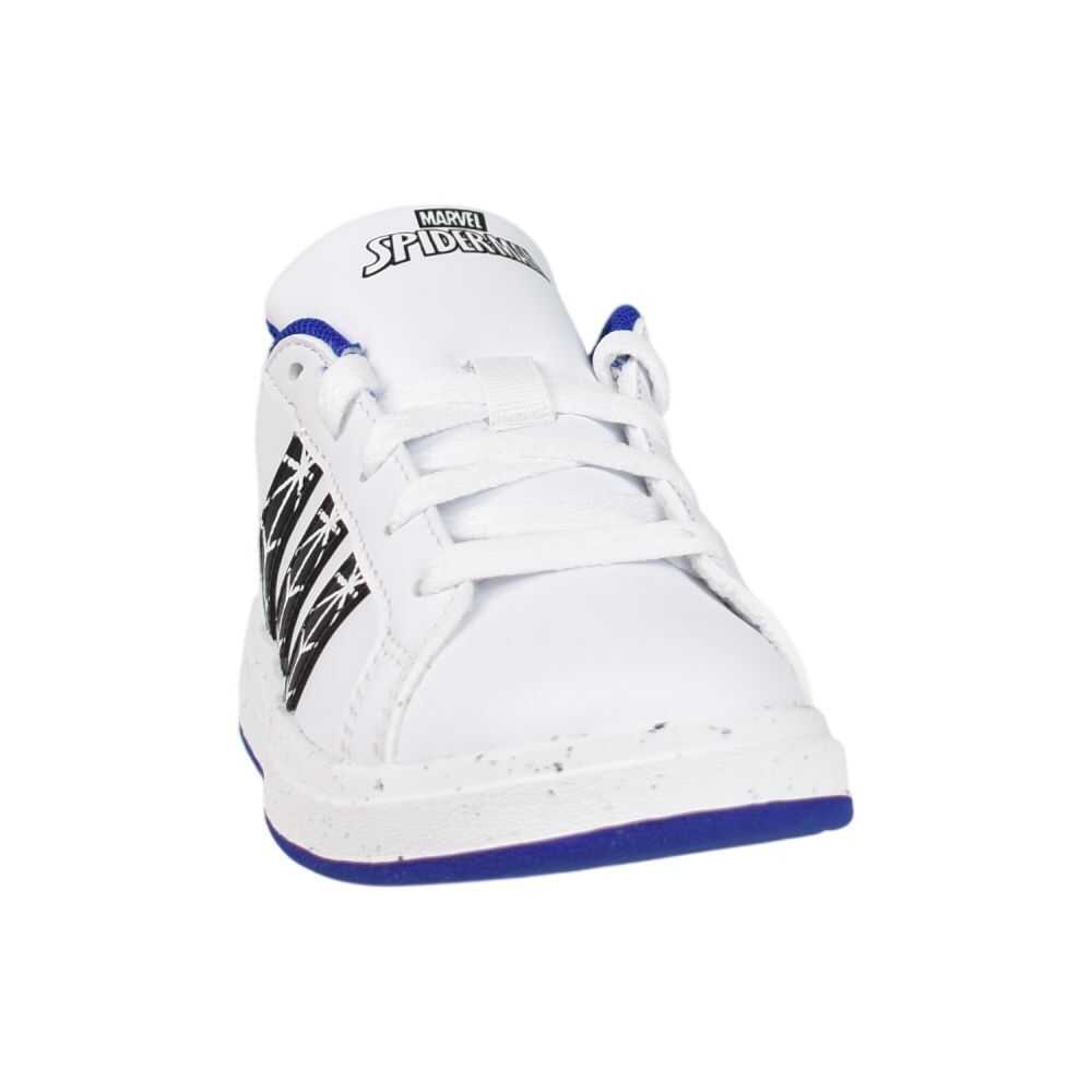 Adidas Grand Court Spider-Man  Little Kids' Shoes Wht/Blue/Red id8025