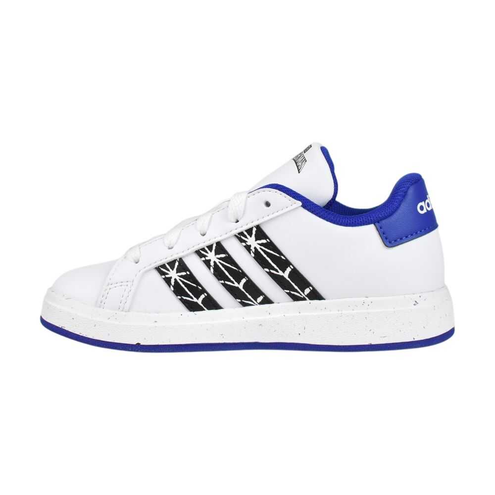 Adidas Grand Court Spider-Man  Little Kids' Shoes Wht/Blue/Red id8025