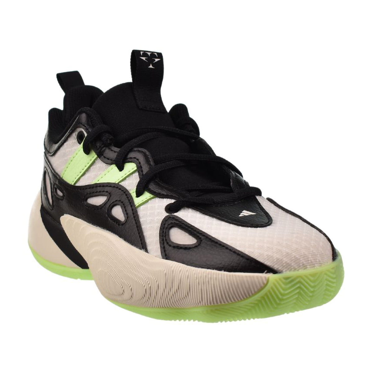 Adidas Trae Young Unlimited 2 J Big Kids' Shoes Cloud White-Green Spark