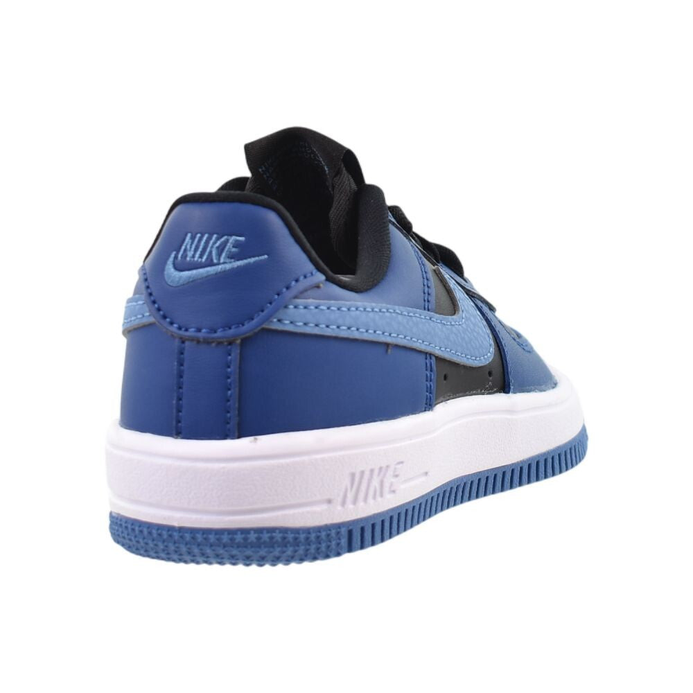 Nike Force 1 Low Lace (PS) Little Kids' Shoes Black/Dutch Blue if1673-012