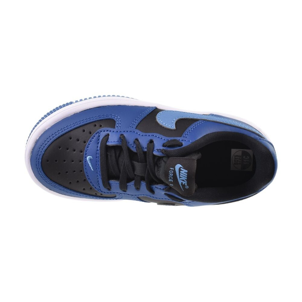 Nike Force 1 Low Lace (PS) Little Kids' Shoes Black/Dutch Blue if1673-012