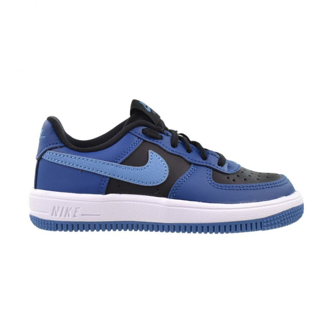 Nike Force 1 Low Lace (PS) Little Kids' Shoes Black/Dutch Blue if1673-012