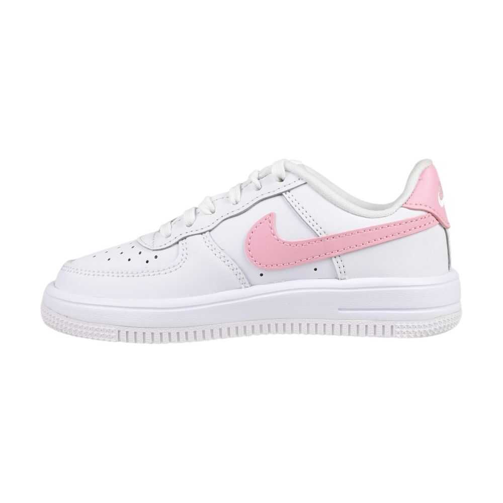 Nike Force 1 Low Lace Little Kids' Shoes White/Med Soft Pink if1673-104