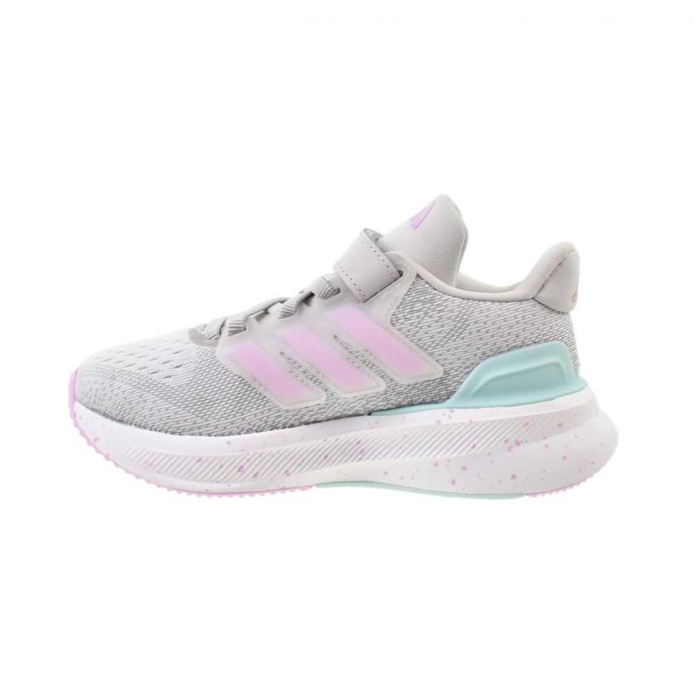 Adidas Ultrarun 5 EL C Little Kids' Shoes Grey/Bliss Lilac ih1525