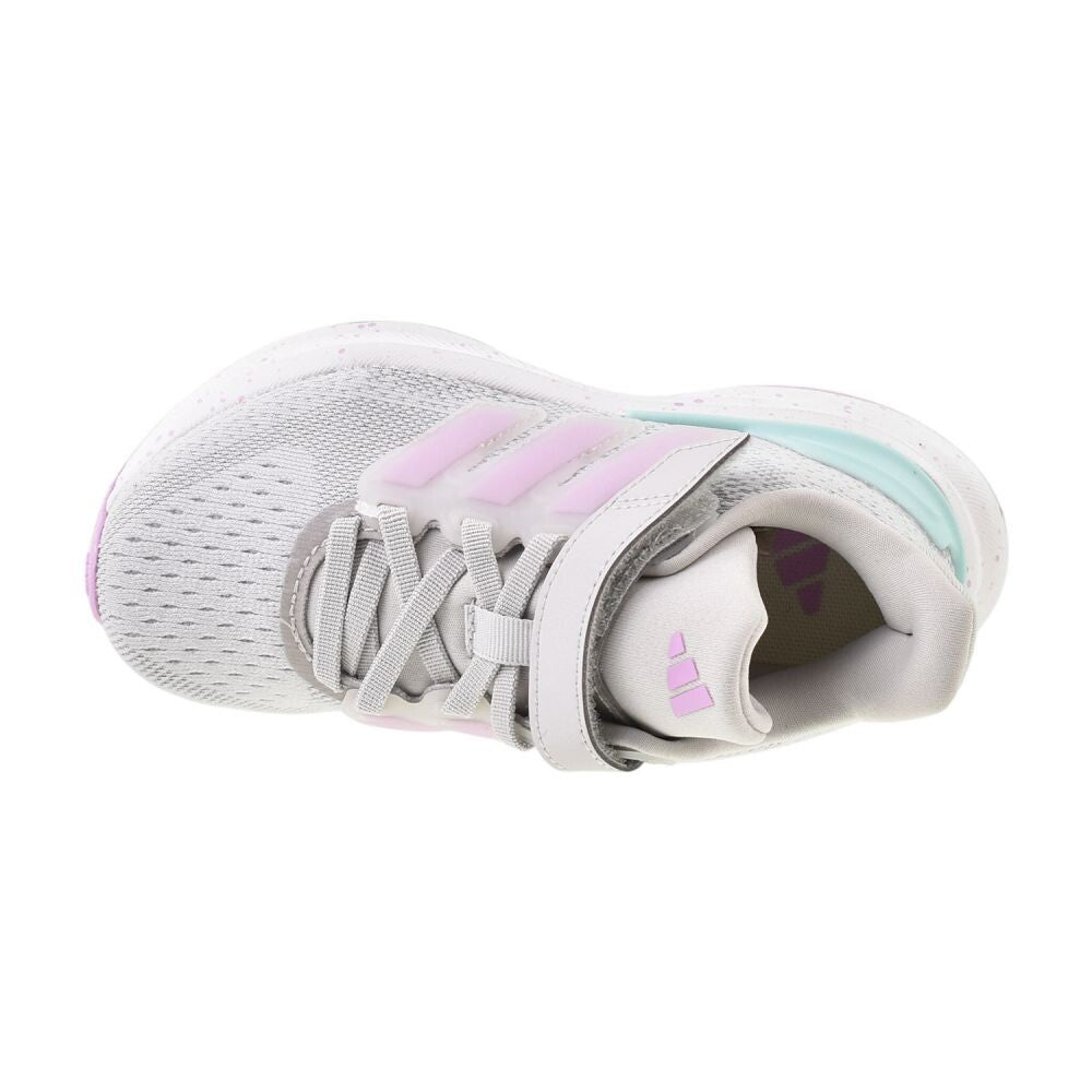 Adidas Ultrarun 5 EL C Little Kids' Shoes Grey/Bliss Lilac ih1525