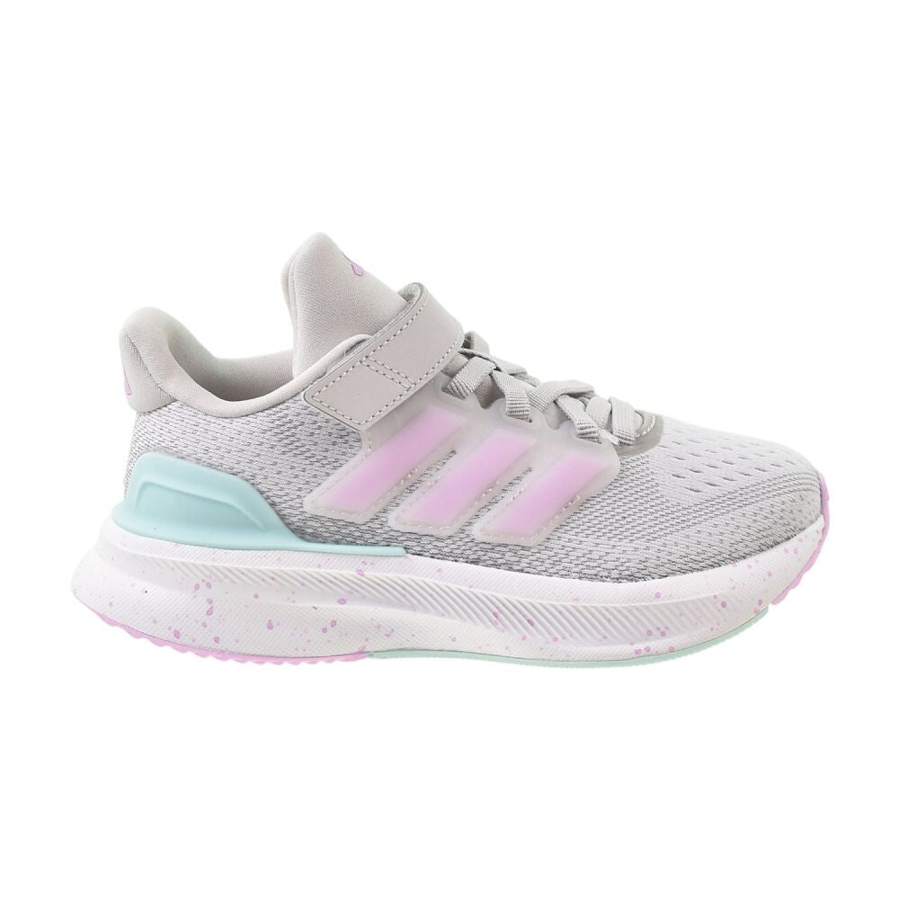 Adidas Ultrarun 5 EL C Little Kids' Shoes Grey/Bliss Lilac ih1525