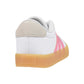 Adidas VL Court 3.0 Little Kids' Shoes White/Pink/Gum ih3483