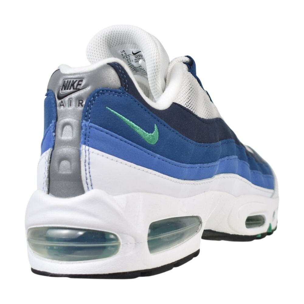 Nike Air Max 95 Big Bubble Men's Shoes White/Emerald Green-Blue ih7855-100